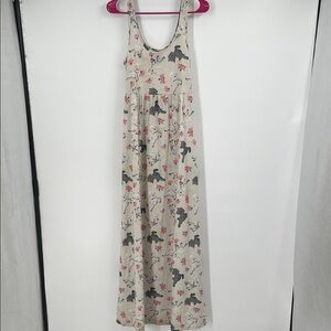 Iron Fist Lamby BDSM Print Maxi Dress Size Medium